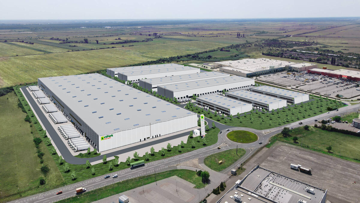 CTP continues to invest in the western part of Romania and starts construction of the third park in Arad