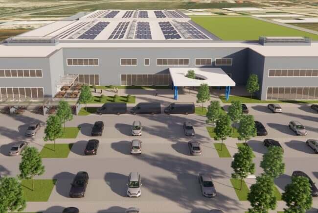 EBM PAPST is building a new hall in Industrial Park II in Oradea