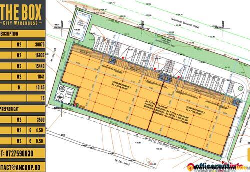 Warehouses to let in CENTRAL PLAZA CIOROGIRLA
